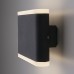 Настенный уличный светодиодный светильник COVER чёрный 1505 TECHNO LED