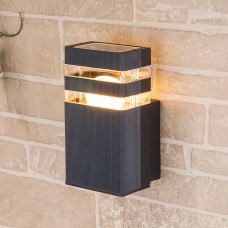 Настенный уличный светильник Elektrostandard Techno 1450 черный
