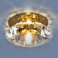 Точечный светильник Elektrostandard 8016 G4 GD/CL золото/прозрачный